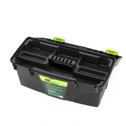 Ящик для инструмента  410х215х197мм  (16") пластик СИБРТЕХ Россия 90804 купить в Новом Уренгое