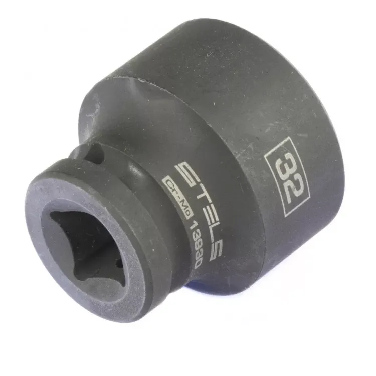 Головка ударная шестигранная 32 мм 1/2" CrMo  Stels 13930 купить в Новом Уренгое