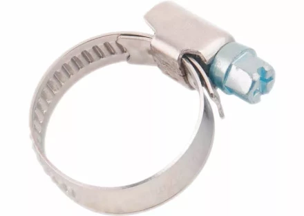 Хомуты нержав. сталь,  стандартное болтовое крепление 50-70мм, 50шт/уп,ширина 9мм  ШУРУПЬ 45662 купить в Новом Уренгое