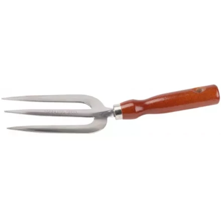 Вилка GRINDA посадочная из нержавеющей стали с деревянной ручкой, 280 мм 8-421119_z01 купить в Новом Уренгое