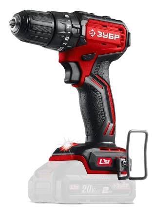 ЗУБР 20 В, 45 Нм, без АКБ (LMS), бесщеточная ударная дрель-шуруповерт (ДБУ-45) купить в Новом Уренгое