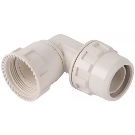 Переходник ЗУБР &quot;ШиреФит&quot; угловой 90° &quot;накидная гайка - штуцер с гайкой&quot;, 20мм 51482-20 купить в Новом Уренгое