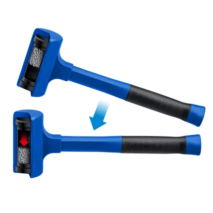 ЗУБР БМО, 60 мм, 1800 г, безынерционный молоток, Профессионал (2049-1800) купить в Новом Уренгое