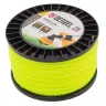Леска для триммера витой квадрат, 2,7мм х 196м, на DIN катушке FLEX CORD// Denzel 96299 купить в Новом Уренгое