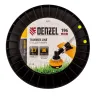 Леска для триммера витой квадрат, 2,7мм х 196м, на DIN катушке FLEX CORD// Denzel 96299 купить в Новом Уренгое