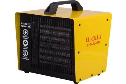 Электрическая теплопушка Eurolux ТЭПК-EU-3000 67/1/36 купить в Новом Уренгое