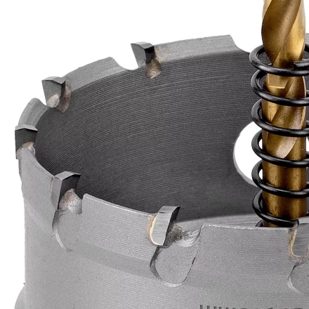 Коронка по металлу твердосплавная, 73 мм Denzel 724021 купить в Новом Уренгое