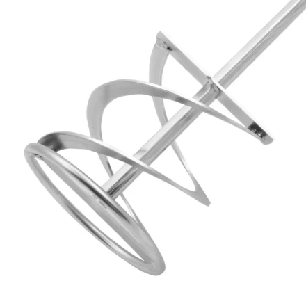 Миксер для красок и штукатурных смесей Denzel, 100 х 600 мм, оцинкованный, шестигранный хвостовик 10мм, 848457 купить в Новом Уренгое