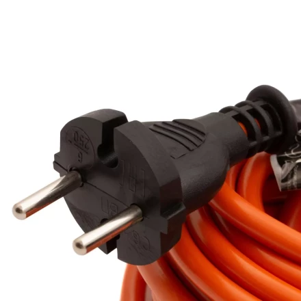 Удлинитель-шнур силовой Сибртех 20 м, 6А, тип УХз6, ПВС, 1 розетка без заземления 95812 купить в Новом Уренгое