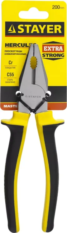 Плоскогубцы STAYER "PROFESSIONAL" HERCULES, 200мм 2203-1-20_z01 купить в Новом Уренгое