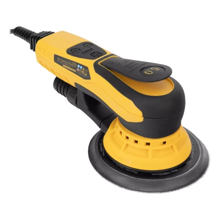 Машина шлифовальная орбитальная бесщет Denzel OS-150-BL 27606, 350 Вт, 4000-10000 об/мин купить в Новом Уренгое