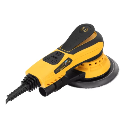 Машина шлифовальная орбитальная бесщет Denzel OS-150-BL 27606, 350 Вт, 4000-10000 об/мин купить в Новом Уренгое