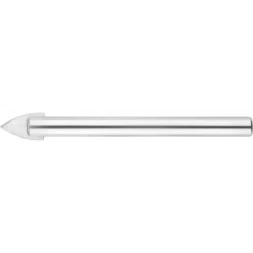 Сверло по кафелю, керамике, стеклу, с двумя режущими лезвиями, цилиндрический хвостовик, 10 мм, URAGAN 29830-10 29830-10