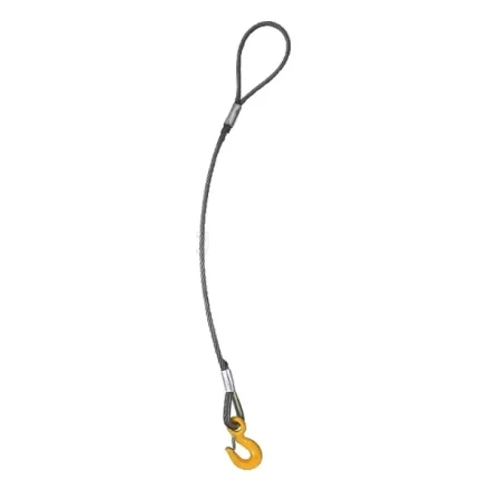 Строп канатный одноветвевой 1СК 4 т L=5 м с кч гост 4.0 т опрессовка купить в Новом Уренгое