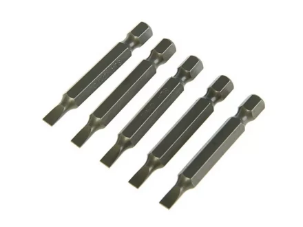 Набор бит SL4x50 сталь CrMo 5шт Сибртех 11256 купить в Новом Уренгое