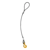 Строп канатный одноветвевой 1СК 0.5 т L=6.5 м с кч гост 0.5 т опрессовка