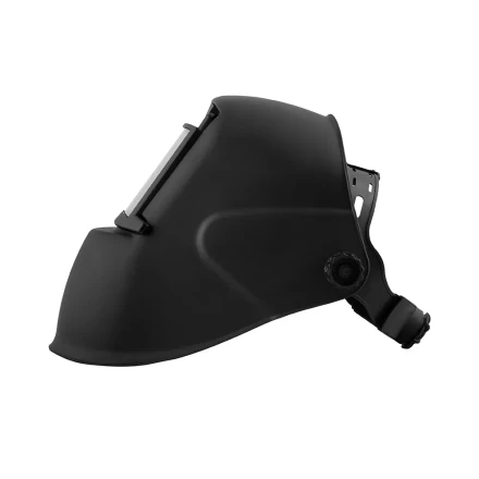 Маска сварщика ГЛАДИАТОР черная С5 FoxWeld с откидным стеклом купить в Новом Уренгое