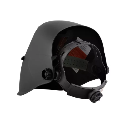 Маска сварщика ГЛАДИАТОР черная С5 FoxWeld с откидным стеклом купить в Новом Уренгое