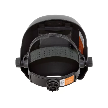 Маска сварщика ГЛАДИАТОР черная С5 FoxWeld с откидным стеклом купить в Новом Уренгое