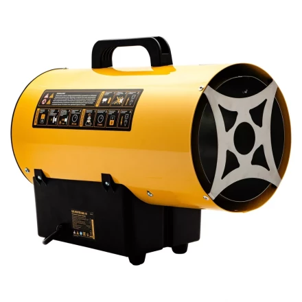 Газовая тепловая пушка GHG-10, 10 кВт, 300 м3/ч, пропан-бутан Denzel 96476 купить в Новом Уренгое