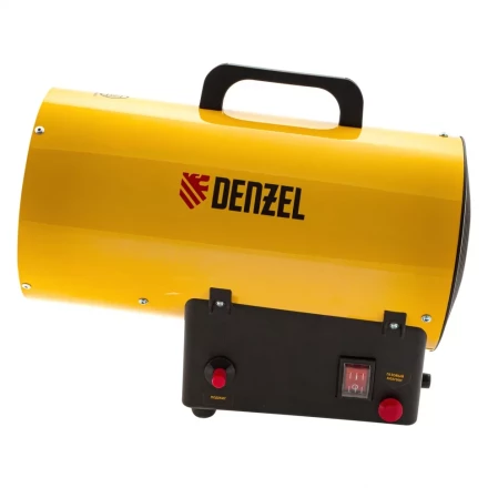 Газовая тепловая пушка GHG-10, 10 кВт, 300 м3/ч, пропан-бутан Denzel 96476 купить в Новом Уренгое
