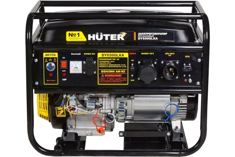 Генератор бензиновый Huter DY6500LXA с АВР купить в Новом Уренгое