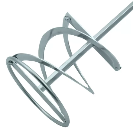 Миксер для красок и штукатурных смесей Denzel, 120 х 600 мм, оцинкованный, шестигранный хвостовик 10мм, 848467 купить в Новом Уренгое