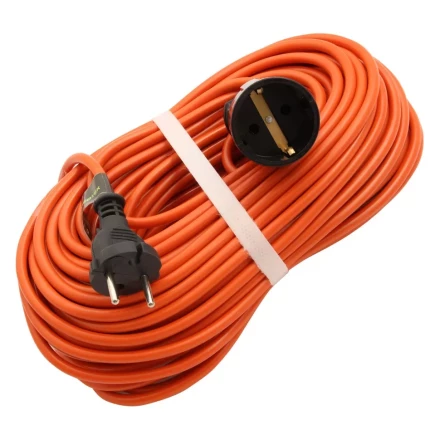 Удлинитель-шнур силовой Сибртех 30 м, 6А, тип УХз6, ПВС, 1 розетка без заземления 95813 купить в Новом Уренгое