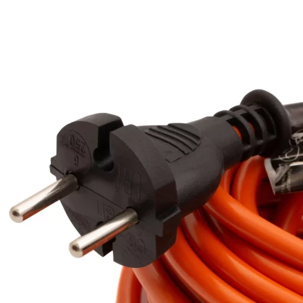 Удлинитель-шнур силовой Сибртех 30 м, 6А, тип УХз6, ПВС, 1 розетка без заземления 95813 купить в Новом Уренгое