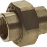 Соединитель GENERAL FITTINGS с накидной гайкой, латунь, г/г, 1/2" 51037-G/G-1/2 купить в Новом Уренгое