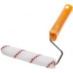 Мини-валик "VELOUR" малярный в сборе, ворс 4мм, бюгель 6мм, 15х160мм, STAYER Master 03-0501-16_z01