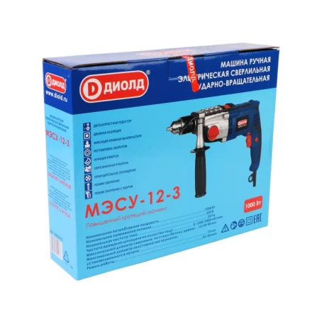 Ударная дрель Диолд МЭСУ-12-3 купить в Новом Уренгое