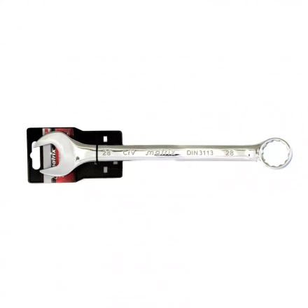 Ключ комбинированный 28 мм CrV полированный хром Matrix 15173 купить в Новом Уренгое