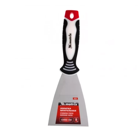 Шпательная лопатка из нержавеющей стали 80 мм трехкомпонентная ручка Matrix 85534 купить в Новом Уренгое