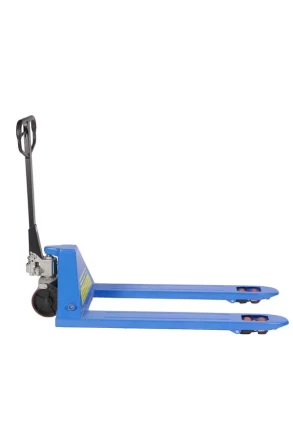 Тележка гидравлическая широковильная 2500 кг 1220х685 мм полиуретановые колеса TOR RHP(BF) PRO 1010177 купить в Новом Уренгое