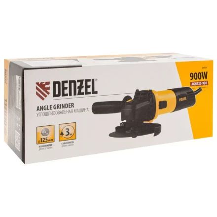 Угловая Машина шлифовальная Denzel AGH125-900 26904 купить в Новом Уренгое