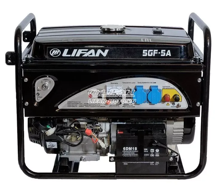 Бензогенератор LIFAN 5GF-5A купить в Новом Уренгое