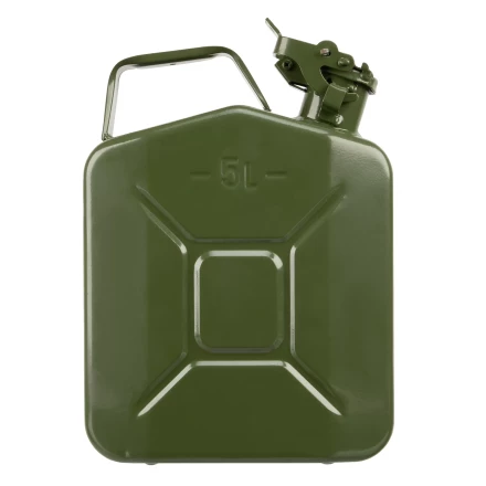 Канистра для топлива, металлическая, толщина стенок 0,8мм, 5 литров Россия 53140 купить в Новом Уренгое