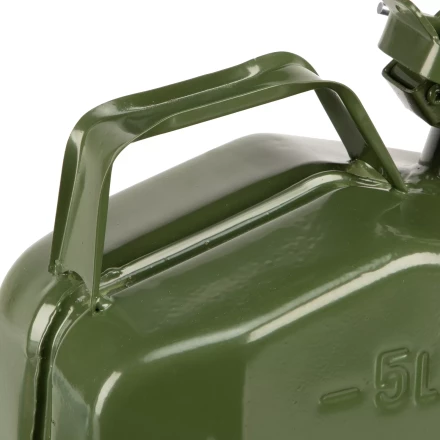 Канистра для топлива, металлическая, толщина стенок 0,8мм, 5 литров Россия 53140 купить в Новом Уренгое