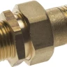 Соединитель GENERAL FITTINGS прямой с накидной гайкой, латунь, ш/ш, 1/2" 51037-S/S-1/2 купить в Новом Уренгое
