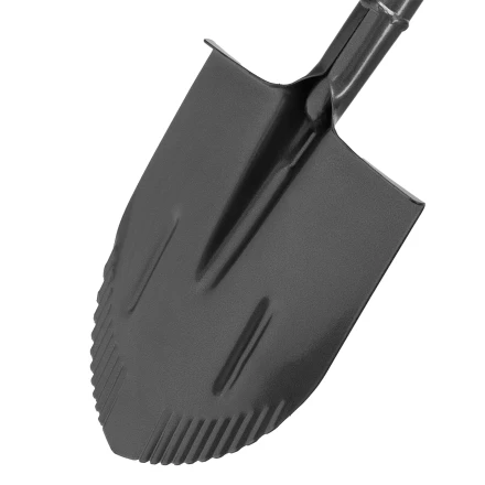 Лопата штыковая Сибртех, 210х290х1150 мм, цельнометаллическая, с зубьями, 61369 купить в Новом Уренгое