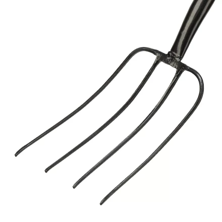 Вилы 4-рогие Palisad, сенные, кованые, 210х340х1260 мм, деревянный лакированный черенок, 61393 купить в Новом Уренгое