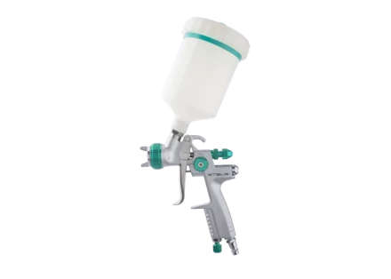 Пневматический краскопульт AG 901 LVMP профессиональный, гравитационного  типа, сопла 1,3 и 1,1 мм Stels 57365 купить в Новом Уренгое