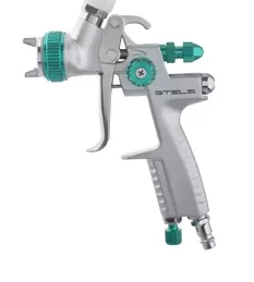 Пневматический краскопульт AG 901 LVMP профессиональный, гравитационного  типа, сопла 1,3 и 1,1 мм Stels 57365 купить в Новом Уренгое
