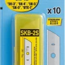 Лезвие OLFA, трапециевидное для SK-12 OL-SKB-2S/10B купить в Новом Уренгое