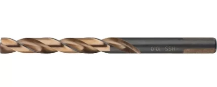 Сверло спиральное по металлу  2 x 49мм, Р9М3, многогранная заточка, 2шт  БАРС 71844 купить в Новом Уренгое