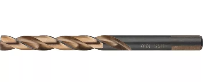 Сверло спиральное по металлу  2 x 49мм, Р9М3, многогранная заточка, 2шт  БАРС 71844 купить в Новом Уренгое