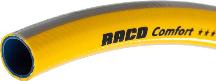 Шланг RACO "COMFORT" поливочный, 30атм., армированный, 3-х слойный, 1/2"х50м 40303-1/2-50 купить в Новом Уренгое