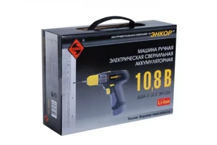 Шуруповерт ДША-2 108 ЭР/10Л аккумуляторный сумка 50010 купить в Новом Уренгое