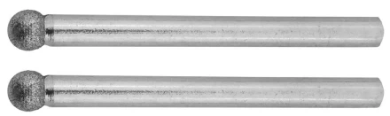 ЗУБР 2 шт, 4.0 x 3.2 x 38 мм, набор алмазных мини-шарошек (35922) купить в Новом Уренгое